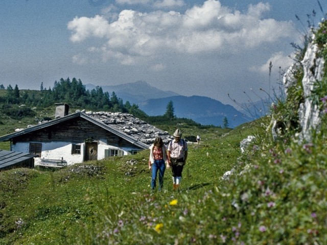 Steinplatte Waidring Tirol